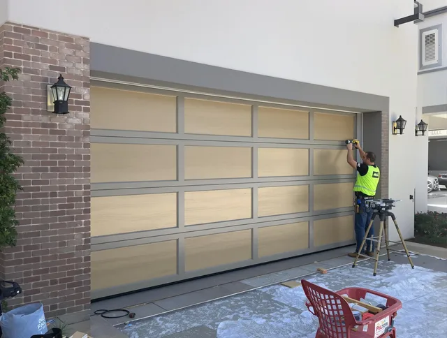 Garage door replacement service by Boca Raton Garage Door Repair in Boca Raton