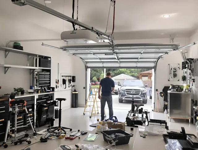 Garage door opener installation by Boca Raton Garage Door Repair in Boca Raton
